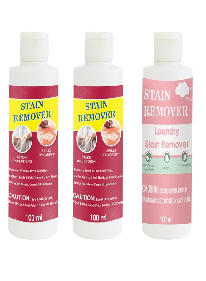 مجموعة مزيل البقع من توفوس، عبوة من قطعتين باللون الأحمر والوردي | محلول تنظيف متعدد الأسطح للملابس والأقمشة والمفروشات (100 غرام لكل قطعة) - Image 1